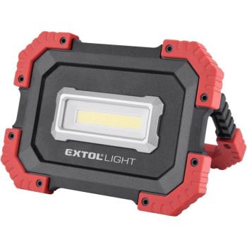 EXTOL LIGHT LED reflektor, 1000 lm, USB töltés powerbankkal kép