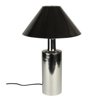 Ezüstszínű fém asztali lámpa fém búrával (magasság 53 cm) Wonders – Zuiver kép