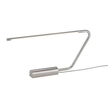 Ezüstszínű LED asztali lámpa (magasság 33 cm) Olea – Trio Select kép