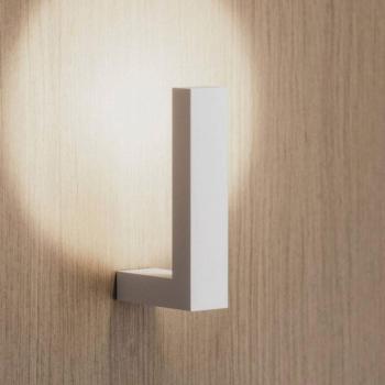 Fabbian LED fali lámpa Lancetta, fehér, fém, 3000 K kép
