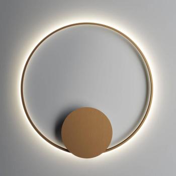 Fabbian Olympic LED fali lámpa 3,000K Ø80cm bronz színben kép