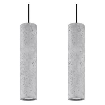Fadre beton függőlámpa, hosszúság 34 cm - Sollux kép