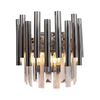 Fali kristály lámpa MADISON 2xE14/40W/230V króm ML6936 kép