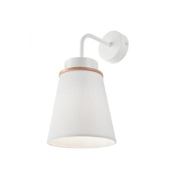 Fali lámpa AGUSTINO 1xE27/60W/230V fehér KM-1.110/A kép