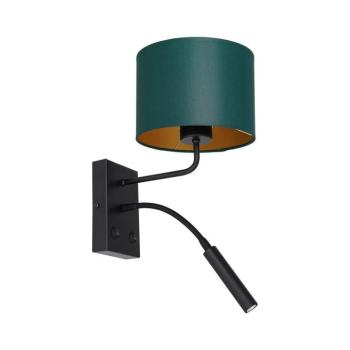 Fali lámpa ARDEN 1xE27/60W+1xG9/8W/230V zöld/arany 3544 kép