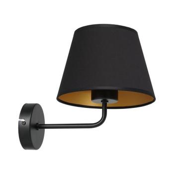 Fali lámpa ARDEN 1xE27/60W/230V fekete/arany 3500 kép