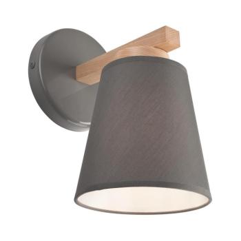 Fali lámpa ELLIE 1xE27/60W/230V szürke KM-1.113 GREY kép