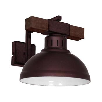 Fali lámpa HAKON 1xE27/60W/230V sötét 9051 kép