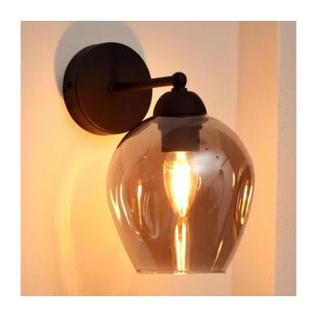 Fali lámpa LILI 1xE27/15W/230V fekete/szürke KK-8015/1 BK-B+SM kép