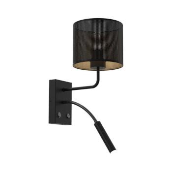 Fali lámpa LOFT SHADE 1xE27/60W+1xG9/8W/230V fekete/arany 5246 kép
