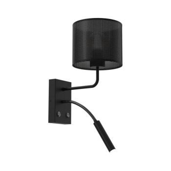 Fali lámpa LOFT SHADE 1xE27/60W+1xG9/8W/230V fekete 5232 kép