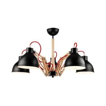 Fali lámpa MARCELLO 5xE27/60W/230V LM 5.96 NATUR kép