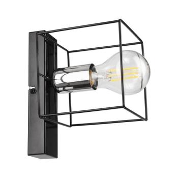 Fali lámpa MIKA 1xE27/60W/230V fekete/króm KM - 1.181 kép