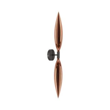 Fali lámpa NORDIC 2xG9/5W/230V fekete/réz 22-55149 kép