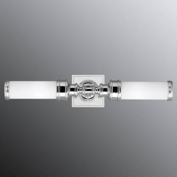 Payne Ornate fali világítás, króm, magasság 56 cm, IP44 kép