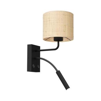 Fali lámpa RATTAN 1xE27/60W+1xG9/8W/230V rattan 5274 kép
