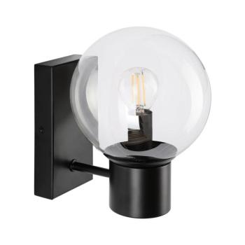 Fali lámpa SFERIO 1xE14/5W/230V fekete/átlátszó KM-1.298/CZARNY/TRANSPARENT kép
