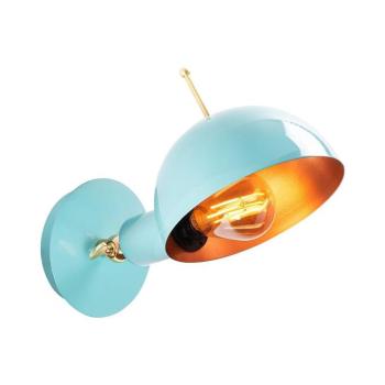Világoskék-bronzszínű fali lámpa ø 15 cm Azzar – Opviq lights kép