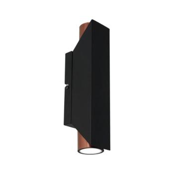 Fali lámpa WALL 2xGU10/8W/230V fekete/réz 3116 kép