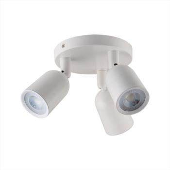 Fali/mennyezeti LED spotlámpa, 3XGU10, fehér, V-TAC, 7982 kép