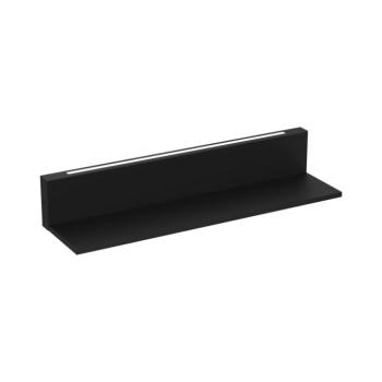 Fali polc LED világítással SHELF 10x60 cm fekete 296 kép