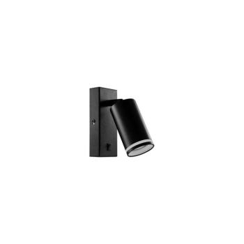 Fali spotlámpa 1xGU10/35W/230V fekete BEDROOM LIGHT BLACK kép