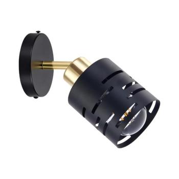 Fali spotlámpa ELEN 1xE27/35W/230V fekete/arany ELEN WALL LIGHT BLACK kép