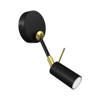 Fali spotlámpa IRIS 1xGU10/MR11/40W/230V fekete/arany MLP7269 kép