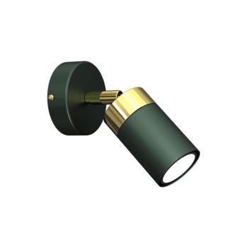 JOKER fali spotlámpa 1xGU10/25W/230V zöld/arany MLP7717 kép