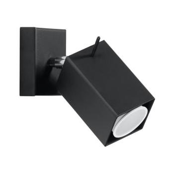 Fali spotlámpa MERIDA 1xGU10/40W/230V fekete SL.0099 kép
