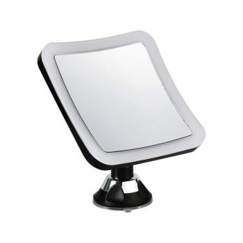 Fali tükör lámpa, 3,2w, 6400K, hideg fehér, 30lm, 120°, fekete, CRI>80, IP44, V-TAC, 6630 kép