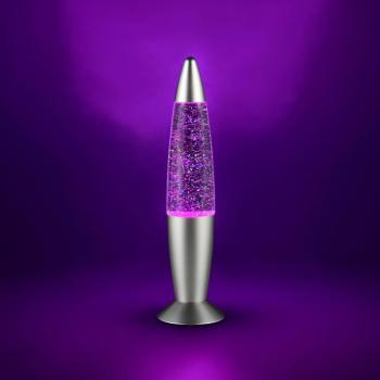 FAME LED asztali világítás, titán színű, magasság 35 cm, RGB, USB kép
