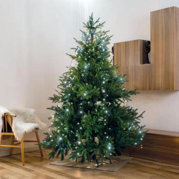 Family LED karácsonyfa fényfüzér – 1,9 m – 120 LED, hidegfehér – IP44 kép