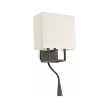 FARO Barcelona FARO 29983 - LED Fali lámpa VESPER 1xE14/20W/230V + LED/1W 29983 kép