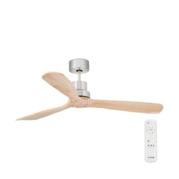 FARO Barcelona FARO 33373DC - Mennyezeti látor LANTAU fa/matt króm á. 132 cm + távirányítás 33373DC kép