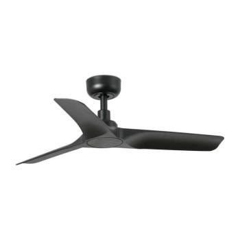 FARO Barcelona FARO 33825WT - Mennyezeti látor HEY S fekete átm. 90 cm WT + távirányítás 33825T kép