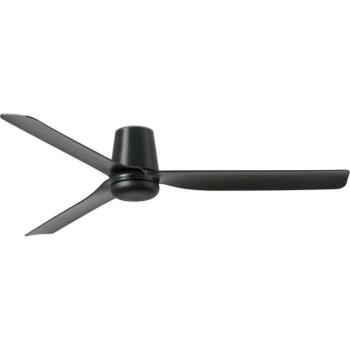 FARO Barcelona FARO 33830WT-Mennyezeti látor PUNT TUB M fekete átm. 132 cm WT + távirányítás 33830T kép