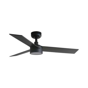 FARO Barcelona FARO 34296WT1S-LED Fényerőszabályozható látor RUDDER S 18W/230V CCT (állítható színhőmérséklet) átmérő: 106 cm barna/fekete WT + távirányító 34296WT1S-D kép