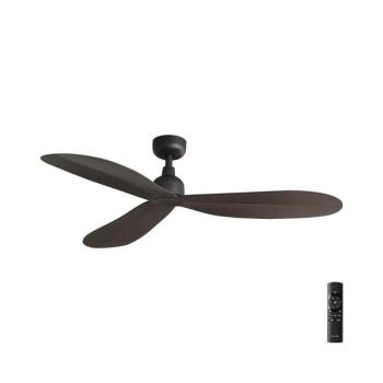 FARO Barcelona FARO 34301 - Mennyezeti látor PALMA barna átm. 129 cm IP44 + távirányítás 34301 kép