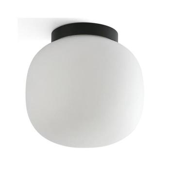 FARO Barcelona FARO 68611 - Mennyezeti lámpa AMELIA 1xE27/15W/230V IP44 fehér/fekete 68611 kép