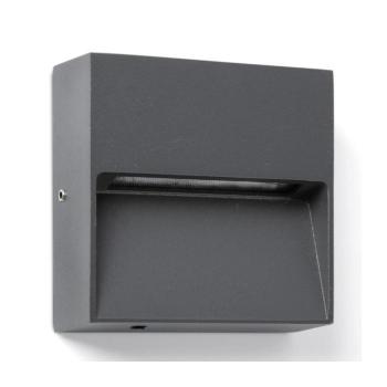 FARO Barcelona FARO 71963- LED lépcsővilágító lámpa DUNE LED/3W/230V 2200/2700/3200/4000K IP65 antracit 71963 kép