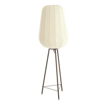Fehér állólámpa textil búrával (magasság 133 cm) Bibury – Light & Living kép