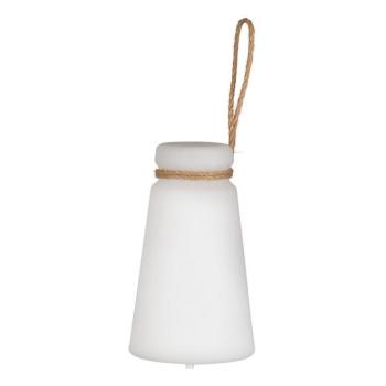 Fehér-barna LED asztali lámpa (magasság 20 cm) Bruno – Fischer & Honsel kép