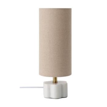 Fehér-bézs len asztali lámpa (magasság 33 cm) Joline – Ellos Home kép