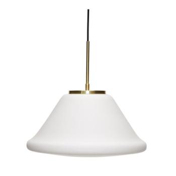 Fehér dimmelhető függőlámpa ø 40 cm Muse – Hübsch kép