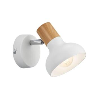 Fehér fali lámpa ø 10 cm Latika – Reality kép