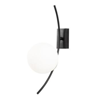 Fehér-fekete fali lámpa Hilal – Opviq lights kép
