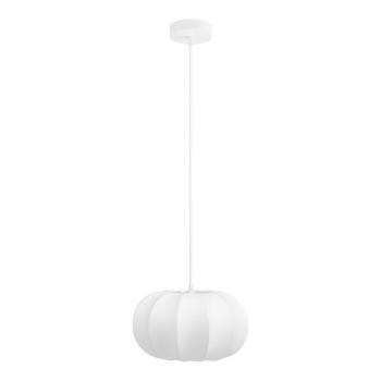 Fehér függőlámpa textil búrával ø 28 cm Coventry – House Nordic kép