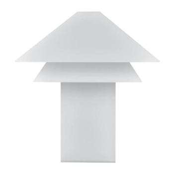 Fehér LED dimmelhető asztali lámpa fém búrával (magasság 33,5 cm) Sanaka – Blomus kép