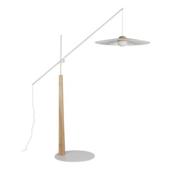 Fehér-natúr színű állólámpa (magasság 200 cm) Belle – Zuiver kép